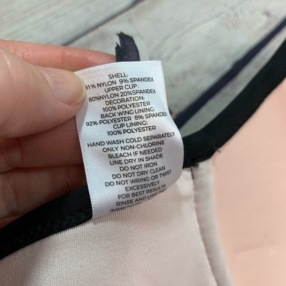 NWOT Shade & Shore Push-up Padded Bikini Top - Picture 10 of 15